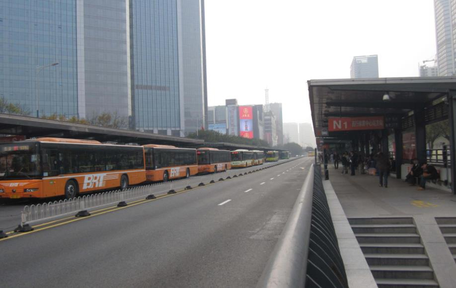 广州BRT快速公交线